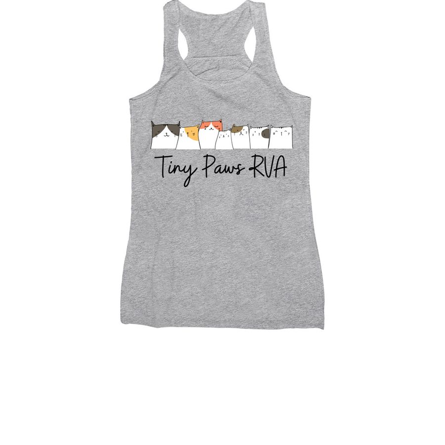 Tiny Paws RVA, Classic&nbsp;, a Athletic Heather Women's Racerback