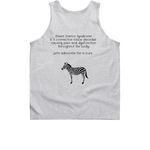 Ehlers Danlos Syndrome Awareness, a Sport Grey Classic Unisex Tank Top (back-view)