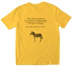 Ehlers Danlos Syndrome Awareness, a Daisy Softstyle Cotton Tee (back-view)