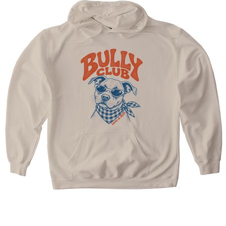 Bully Club, a Sand Gildan Softstyle Pullover Hoodie