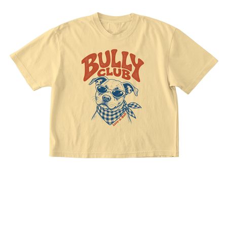 Bully Club, a Butter Comfort Colors Boxy Tee