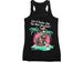 Give a Shelter Dog the Best Day EVER!, a Black Women's Racerback