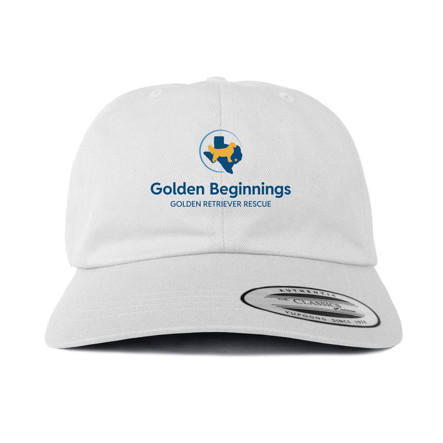 GBGRR Hats, a White Printed Classic Baseball Cap