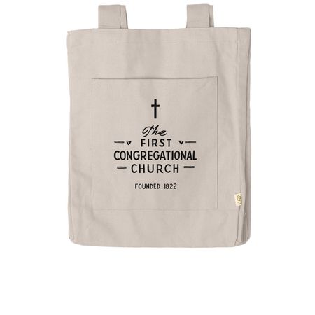 FCC Vintage Sign on Tote Bags, a Pumice Reclaimist Everywhere Tote Bag