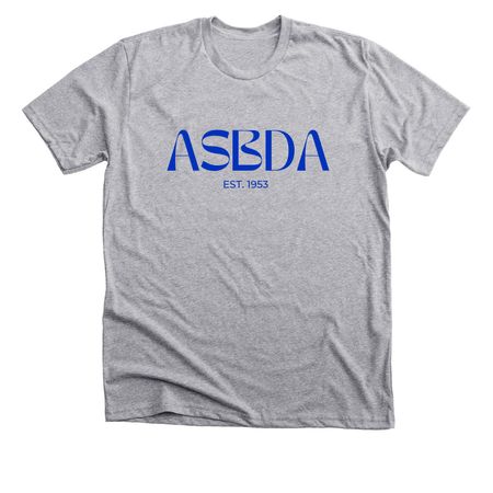 ASBDA Education Foundation, a Athletic Heather Premium Unisex Tee