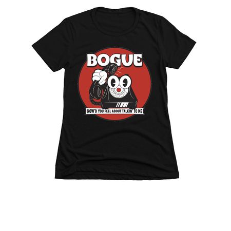 How'd You Feel, a Black Women's Slim Fit Tee