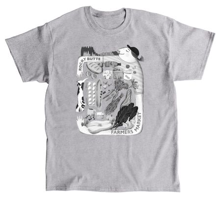 2026 Market Tees & Sweatshirts, a Sport Grey Classic Unisex Tee
