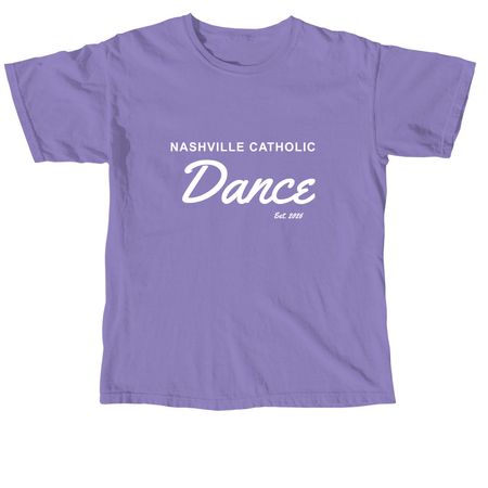 Dance Comfort Colors Tee, a Violet Comfort Colors Unisex Tee