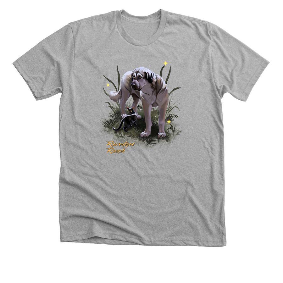 Judge and Recon Cat, a Athletic Heather Premium Unisex Tee