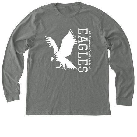 2026-2027 Spirit Wear, a Deep Heather Premium Long Sleeve Tee