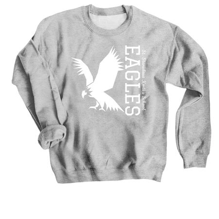 2026-2027 Spirit Wear, a Sport Grey Crewneck Sweatshirt