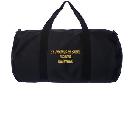Gym Bag, a Black Day Tripper Duffel Bag (back-view)