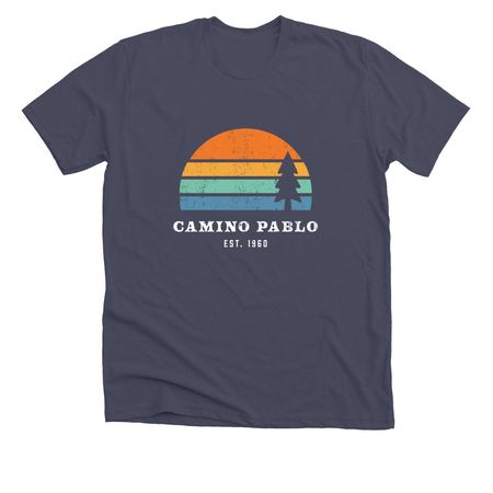 2026 TEMP 2, a Heather Midnight Navy Premium Unisex Tee