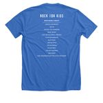 Rock for Kids 2026&nbsp;, a Heather True Royal Premium Unisex Tee (back-view)