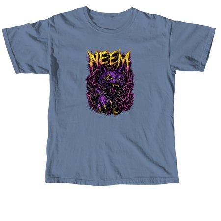 Neem wolf, a Blue Jean Comfort Colors Unisex Tee