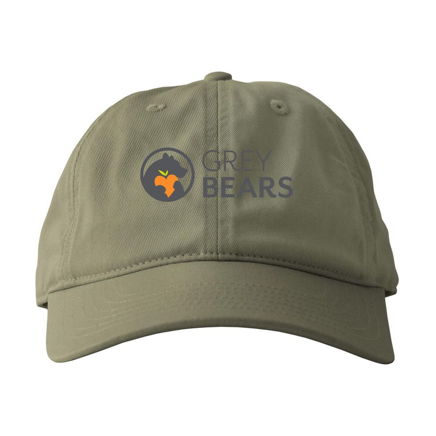 Grey Bears Logo Hat, a Jungle Printed Eco Baseball Cap