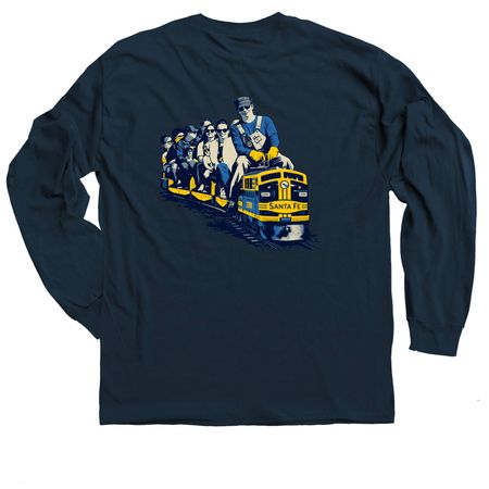 The F-7 Goathill Shirt, a Navy Classic Long Sleeve Tee
