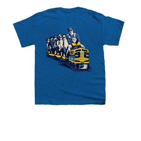 The F-7 Goathill Shirt, a Royal Blue Youth Unisex Tee