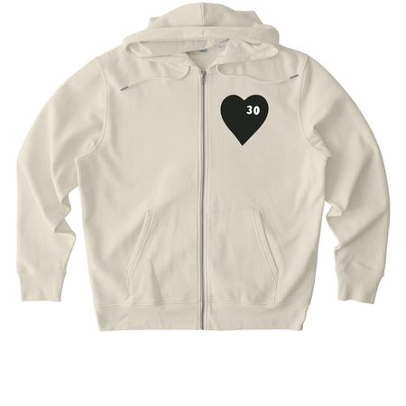 Heartland 30&nbsp;, a Natural Raw Stanley/Stella Unisex Cultivator 2.0 Zip Up Pullover Hoodie
