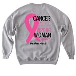 Kimberly's Front Line&nbsp;, a Sport Grey Softstyle Crewneck Sweatshirt (back-view)