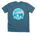 2026 HIE Awareness Month - Hold onto Hope, a Heather Deep Teal Premium Unisex Tee