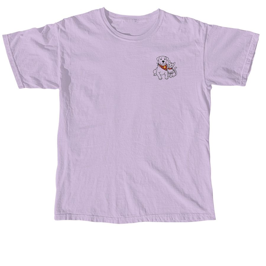Wear REDS. Rescue More, a Orchid Comfort Colors Unisex Tee