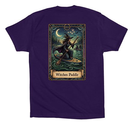 2027 Witches Paddle: Limited Time Only, a Team Purple Premium Cotton Tee