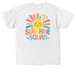 Birthday Squad, a White Classic Unisex Tee (back-view)