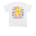 Birthday Squad, a White Youth Unisex Tee (back-view)