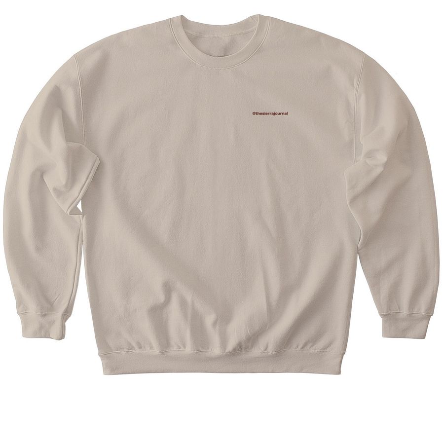 Abstract Threads, a Sand Softstyle Crewneck Sweatshirt