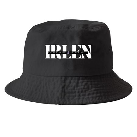 ISF Fundraiser, a Black Printed Bucket Hat