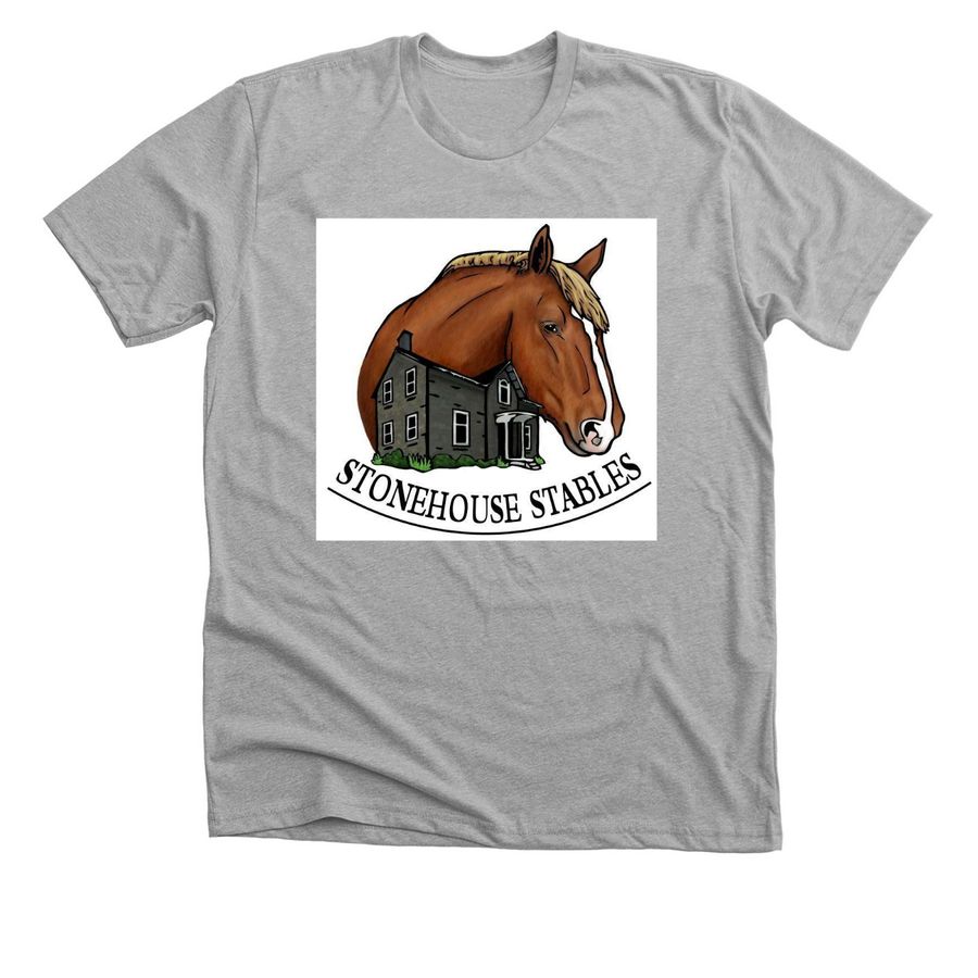 Second Chance For Mocha, a Athletic Heather Premium Unisex Tee