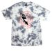 Let's fight!, a Grey Crystal Tie Dye Tee