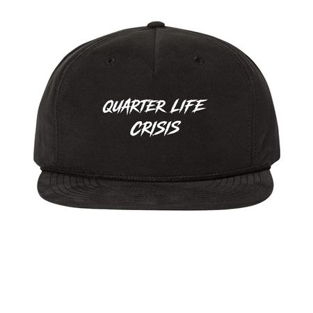 QLC Hats, a Black Printed Umpqua Snapback Cap