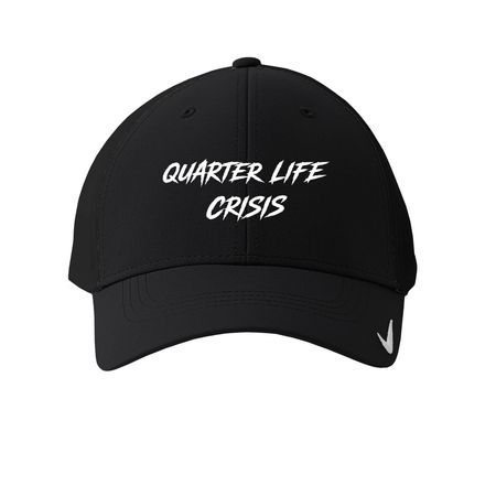 QLC Hats, a Black Printed Nike Dri-FIT Legacy Performance Cap