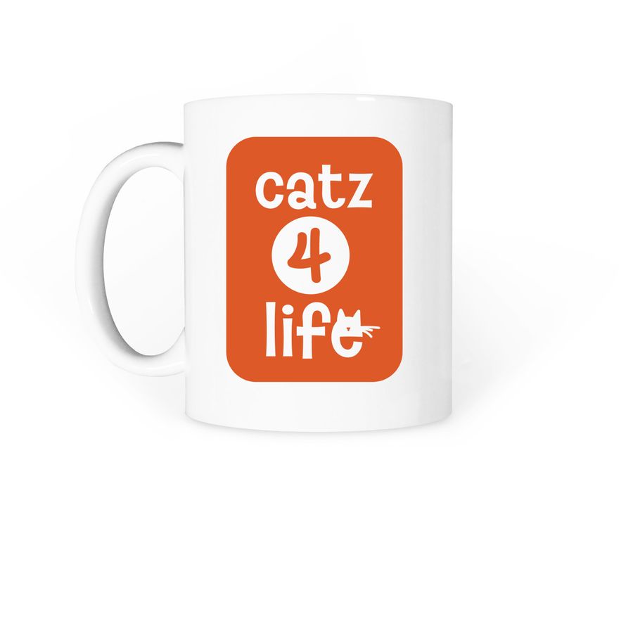 But first, coffee, a White Coffee Mug (back-view)