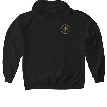 Compass Humpers, a Black Gildan Softstyle Pullover Hoodie