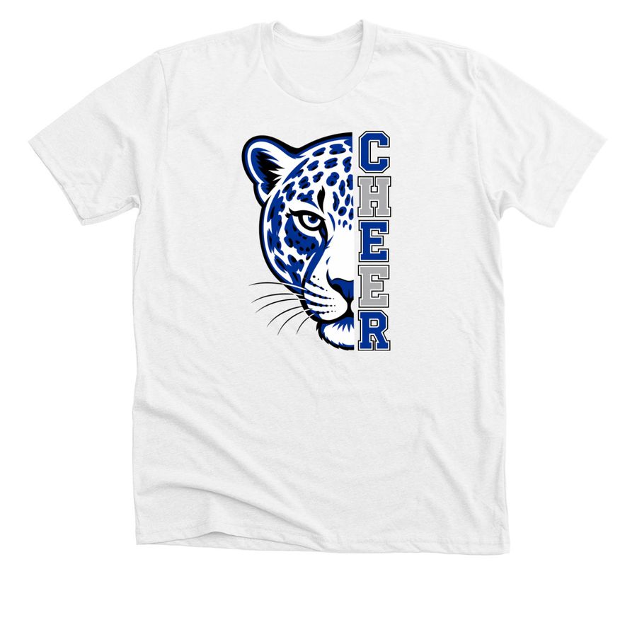 CV Jags Jaguar Cheer, a Solid White Blend Premium Unisex Tee