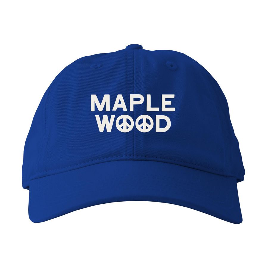 Maplewood Ball Cap ? Adult, a Royal Printed Eco Baseball Cap