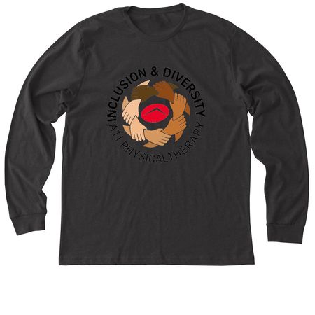 ATI Inclusion and Diversity Council, a Dark Grey Heather Premium Long Sleeve Tee
