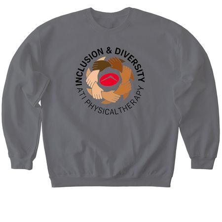 ATI Inclusion and Diversity Council, a Charcoal Softstyle Crewneck Sweatshirt