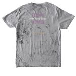 Strong Women, a Smoke Comfort Colors Colorblast Tee (back-view)