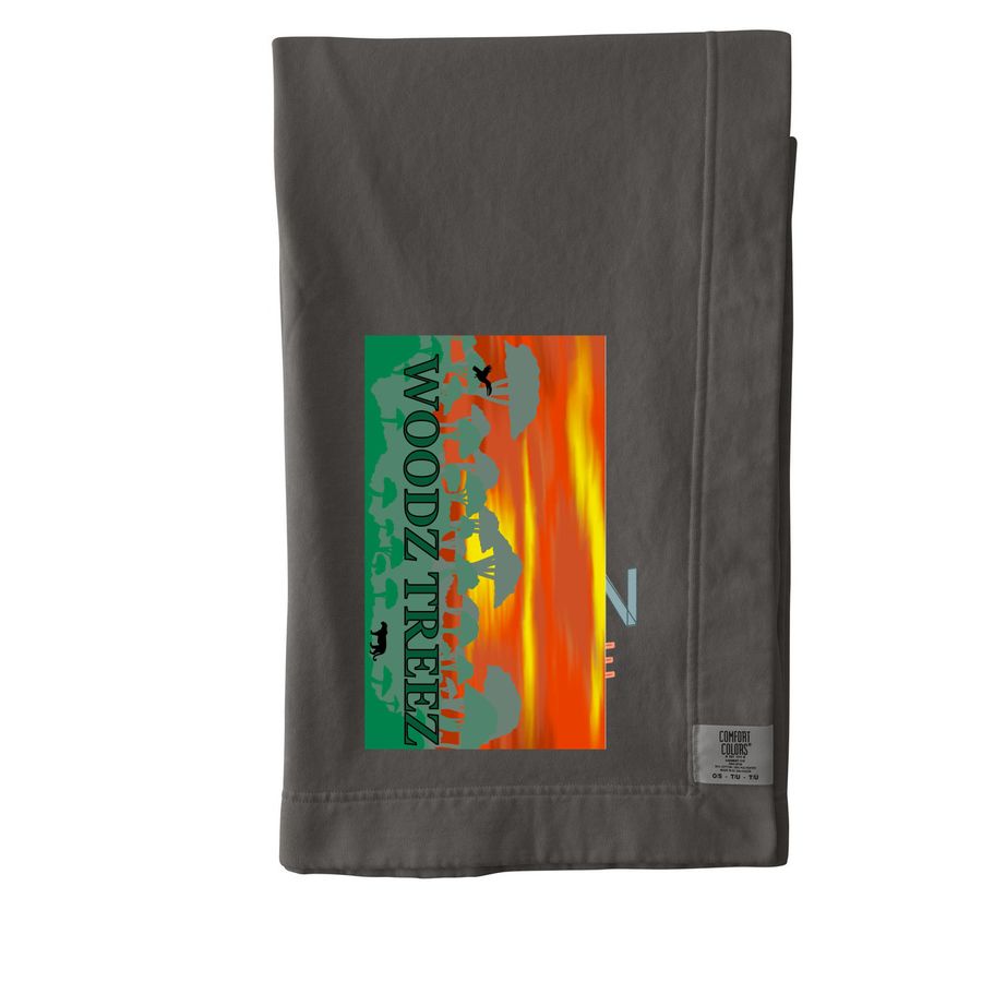 WT blanket, a Pepper Comfort Colors Blanket