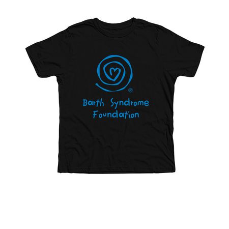 2026 BSF Stacked Logo, a Solid Black Blend Premium Youth Tee