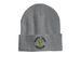 MCA Beanies, a Dark Heather Grey Printed Cuffed Beanie