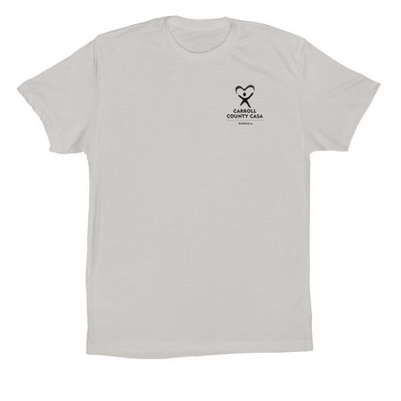 Rooted in Advocacy - CASA 2026 Fall Shirt, a Solid Athletic Grey Premium Cotton Tee