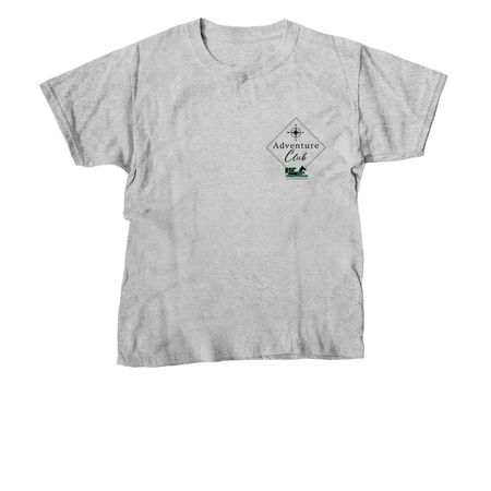 Adventure Club 2026, a Sport Grey Youth Unisex Tee