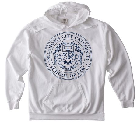 Navy Seal Hoodie, a White Comfort Colors Pullover Hoodie