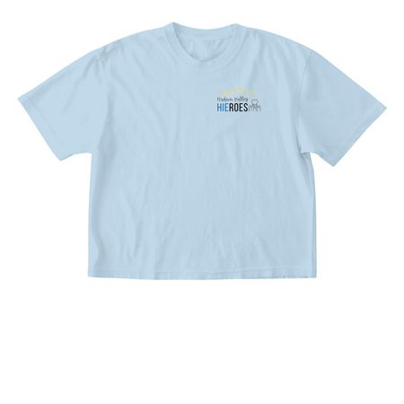 Tanks and Tees, a Chambray Comfort Colors Boxy Tee