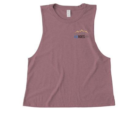 Tanks and Tees, a Vintage Rose Allmade Eco Triblend Women?s Muscle Tank